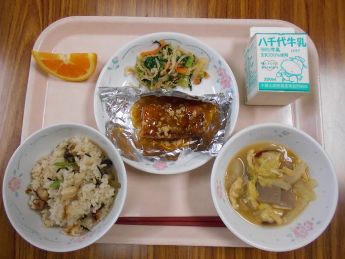 今日の給食です。