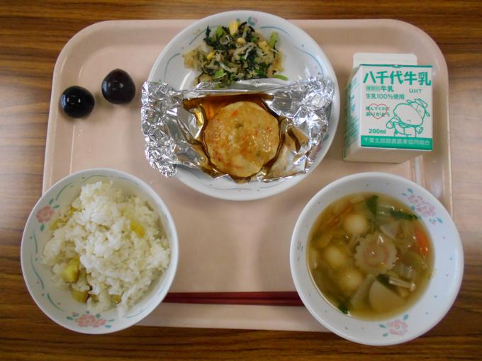 今日の給食です。