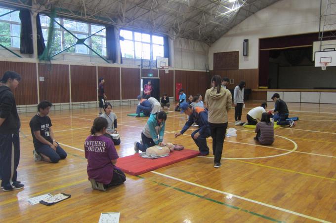 心肺蘇生法講習会①