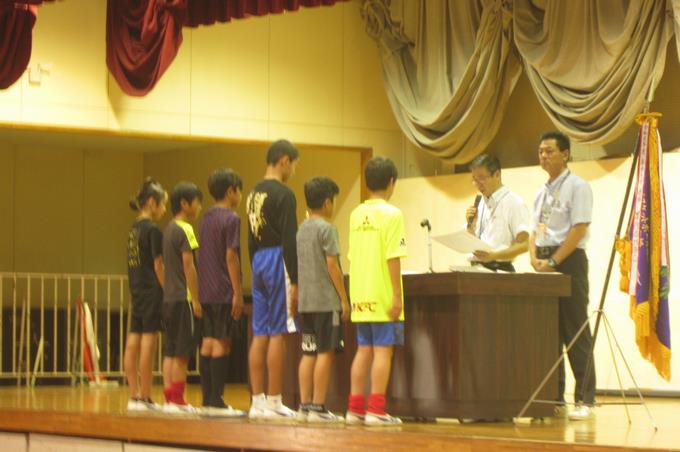 全校朝会様子③