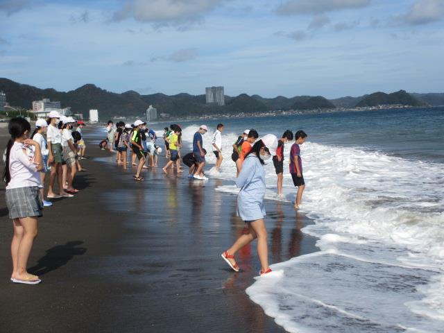 波が気持ちイイ