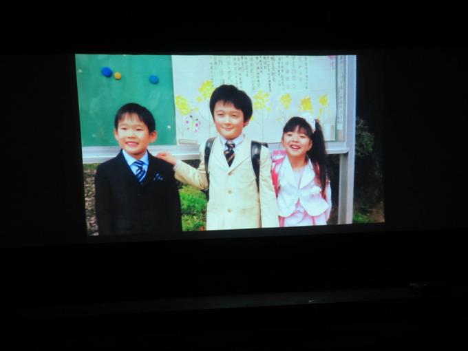 入学式の写真 誰かわかるかな?