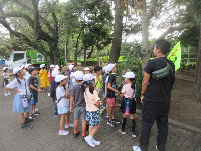 薬円台公園にて