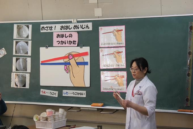 栄養士の先生のご指導