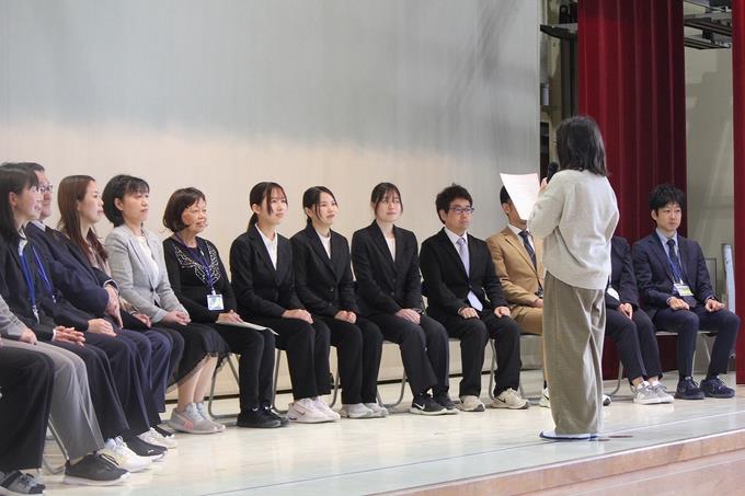 代表児童のあいさつ