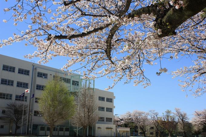 気持ちの良い青空も皆さんの入学をお祝いしてくれているようです。