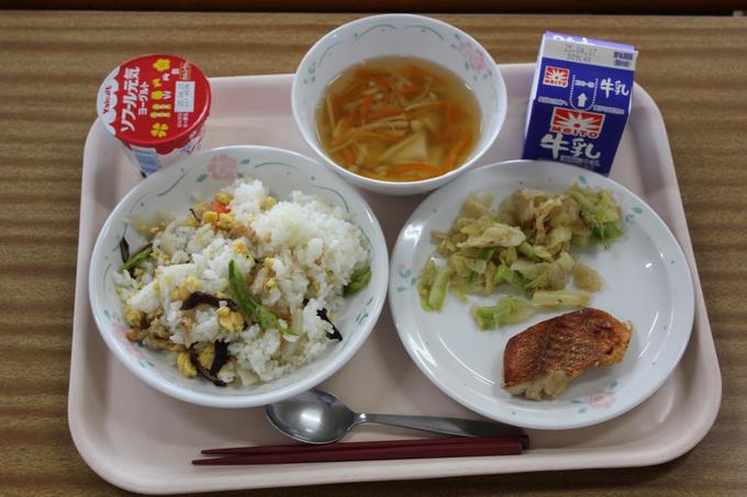 令和７年度最初の給食