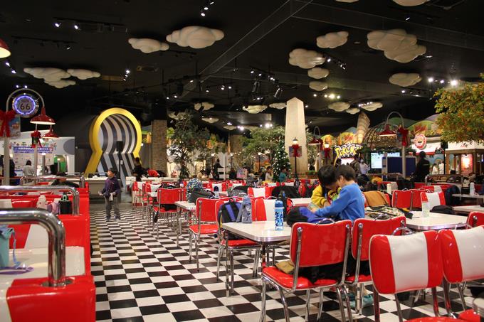 館内に入りました！さぁ、始めよう！