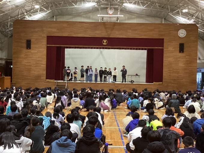 発表した4年生の皆さん、ありがとうございました。