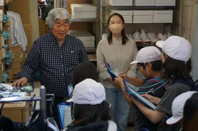 お店の歴史が115年と聞き驚いています