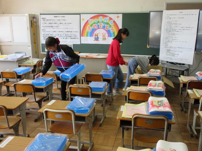 入学式準備3