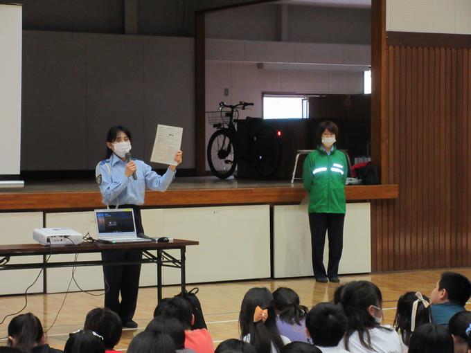 4年交通安全教室①