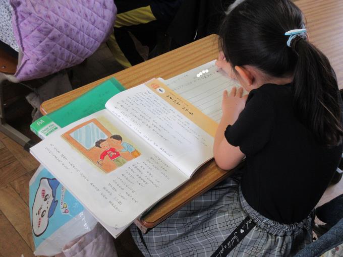 自分の考えをしっかりと書いています
