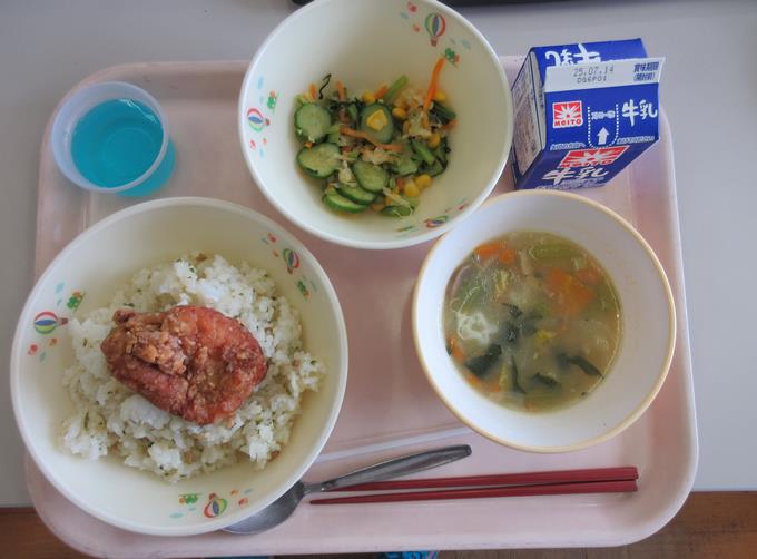 今日の給食