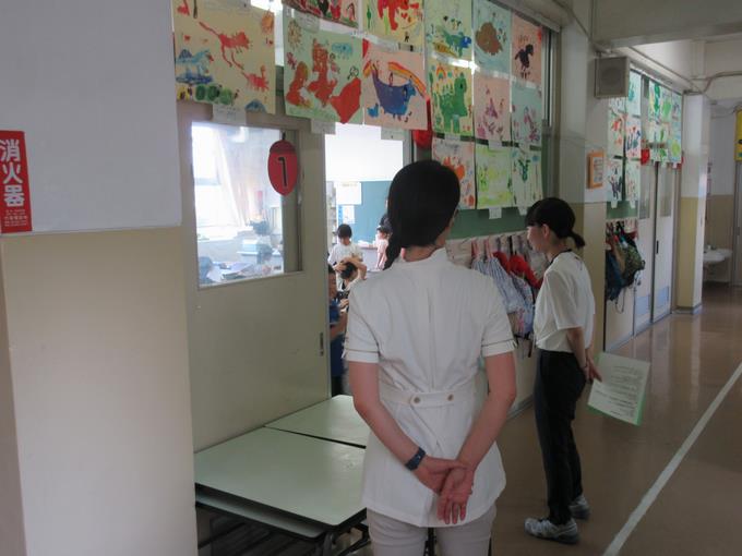 学校医による見守り