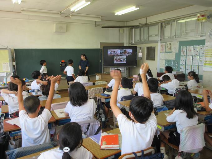 お互いに挨拶