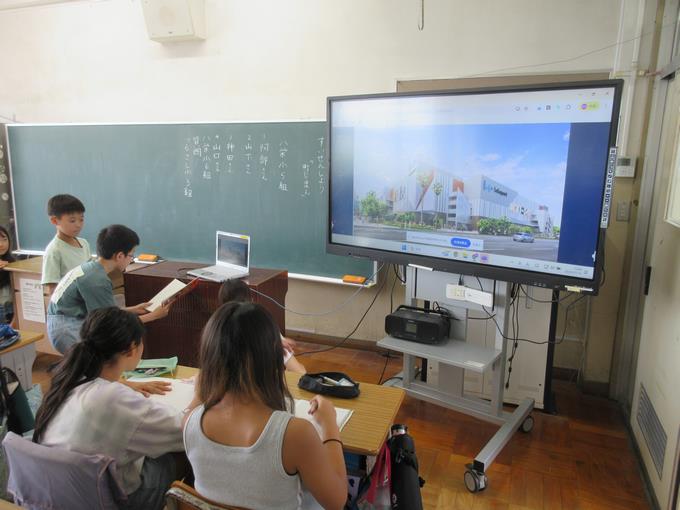 ららぽーとを紹介中