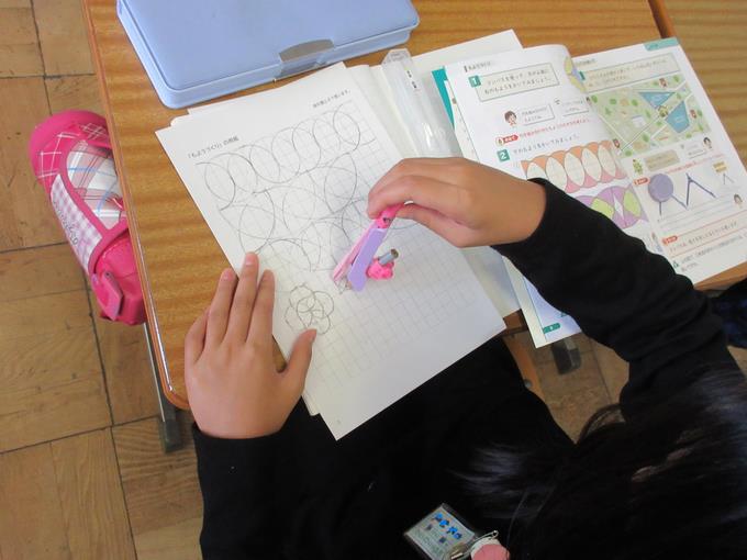 模様作りに挑戦