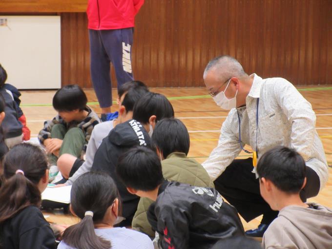 一緒にグループワーク