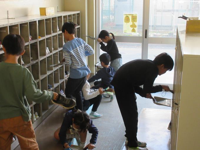 下駄箱をきれいに