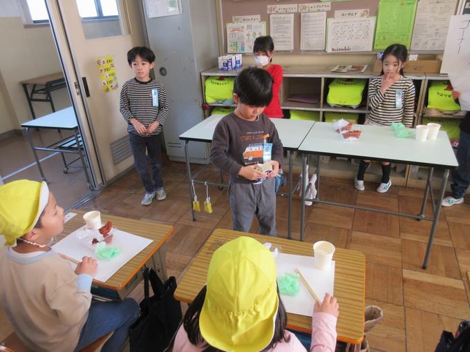 幼保小交流①(給食)