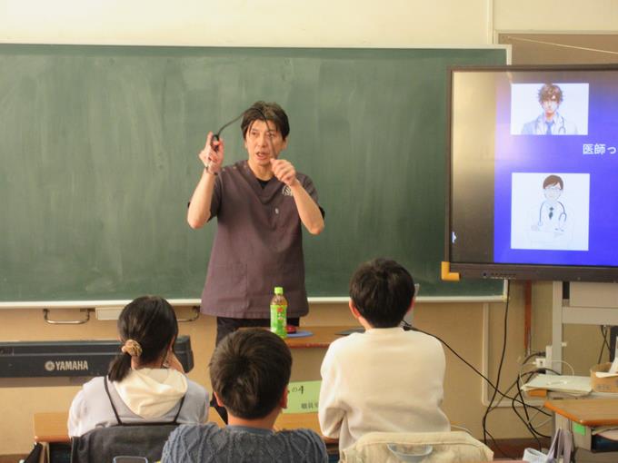 6年 職業講演会③