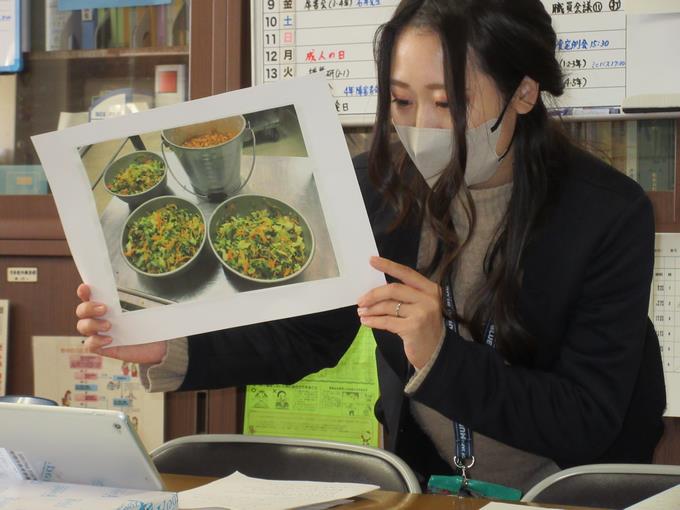 給食主任より