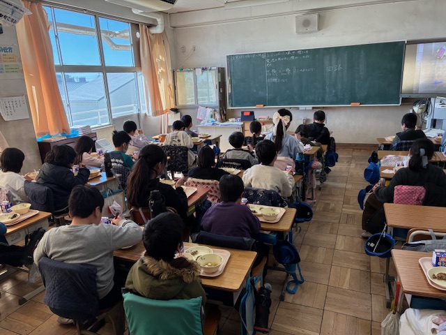 前向き給食(感染症対策)