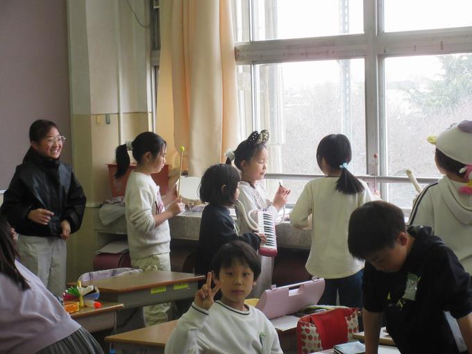 3年お楽しみ会準備②