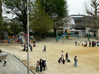 休み時間は元気いっぱい