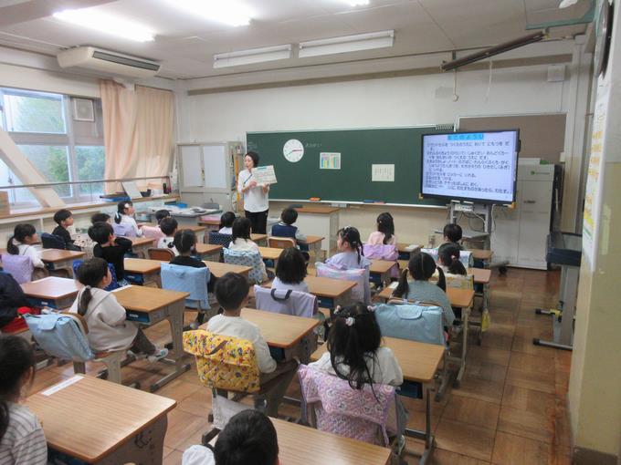 1年生　教室の様子