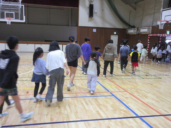 なかよし交流の様子