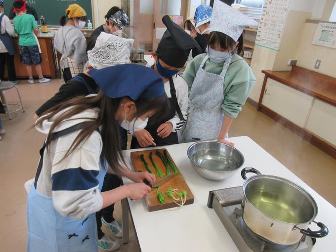 5年生　調理実習②