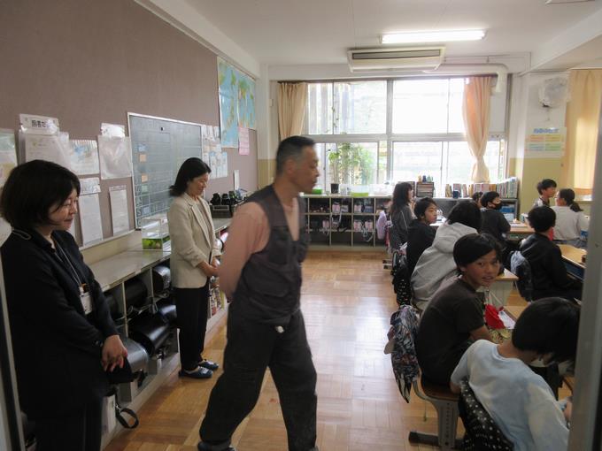授業参観