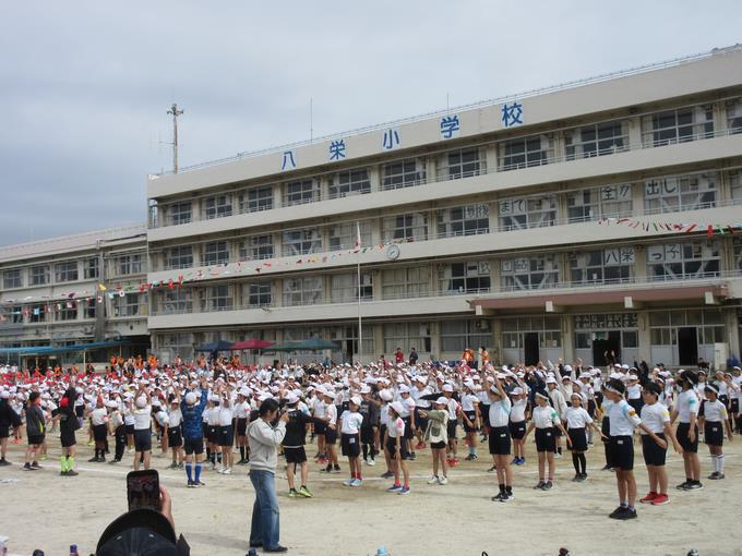 開会式(準備運動)