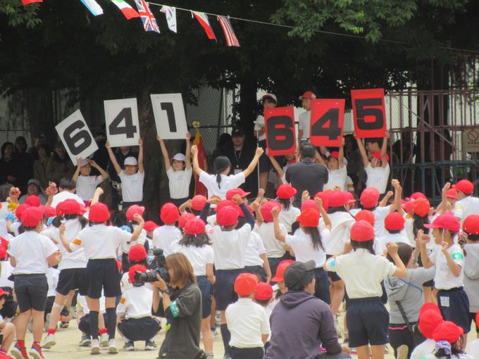 今年の優勝は赤組