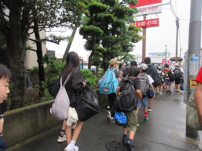 日光へ向けて出発