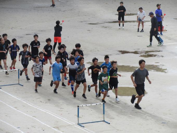 800m走の練習