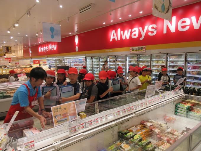 売り場の工夫を発見