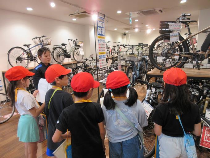自転車がいっぱい