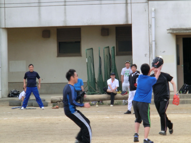 プレー中2