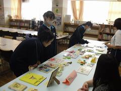 手芸部×図書室コラボ展5