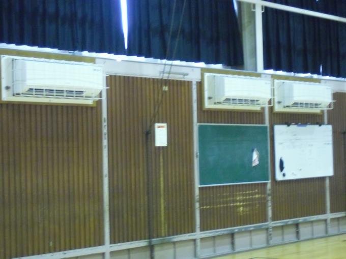 体育館空調②