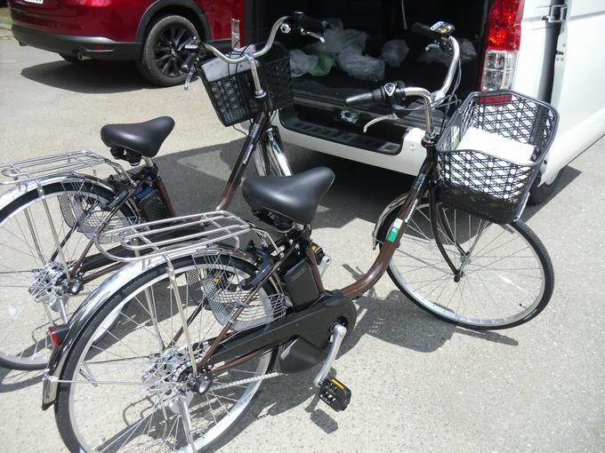 電動アシスト自転車(行田号と銀杏号)