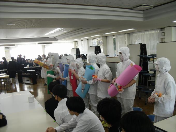 給食セレモニーの様子②