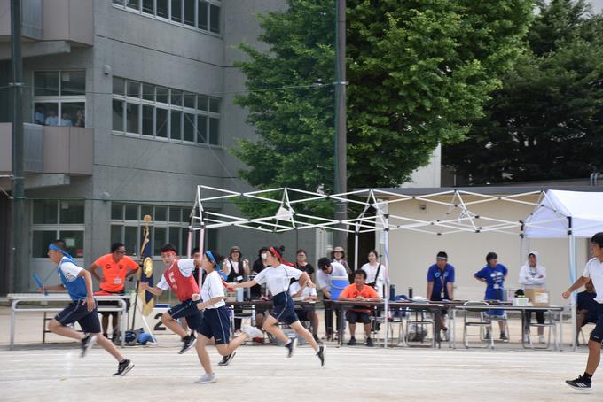 ３年　学級対抗リレー