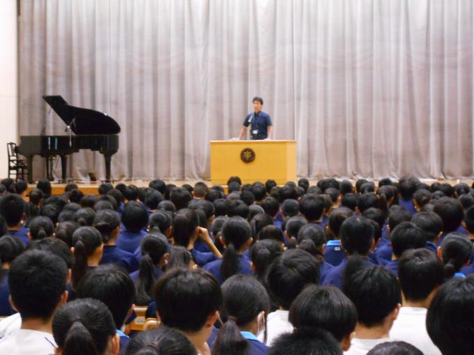 夏休み前集会