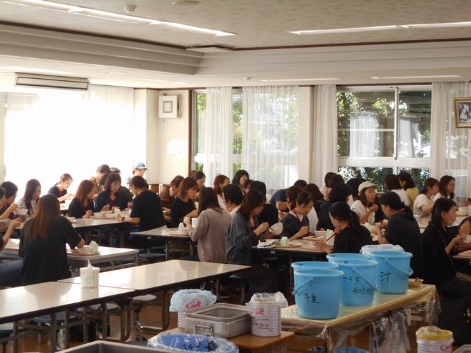 試食会の様子