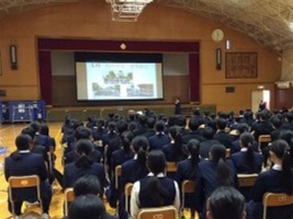 中学校生活の説明