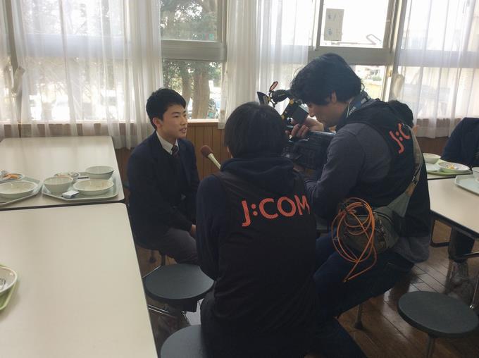 取材①
